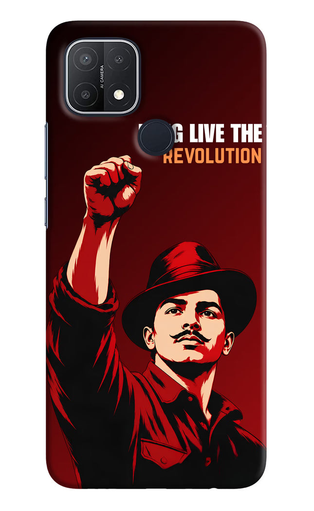 Bhagat Singh Revolution Oppo A15/A15s Back Cover
