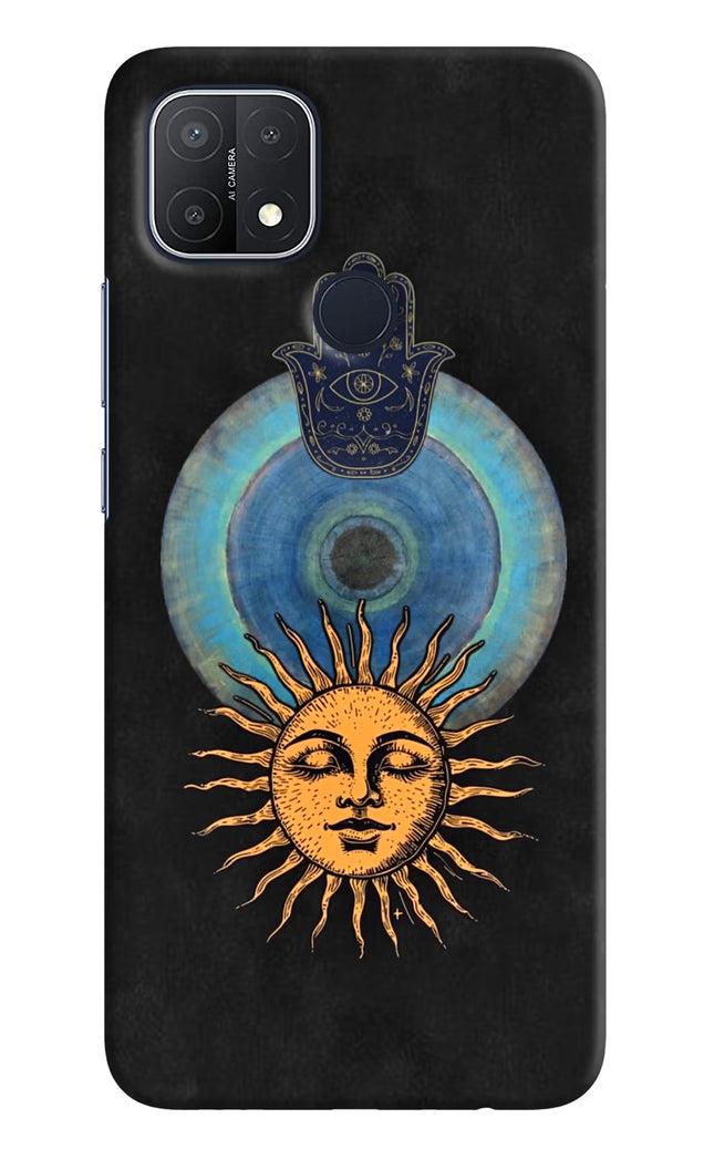 Divine Sun Oppo A15/A15s Hard Case Back Cover by Casekaro