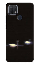 Silent Swans Oppo A15/A15s Hard Case Back Cover by Casekaro