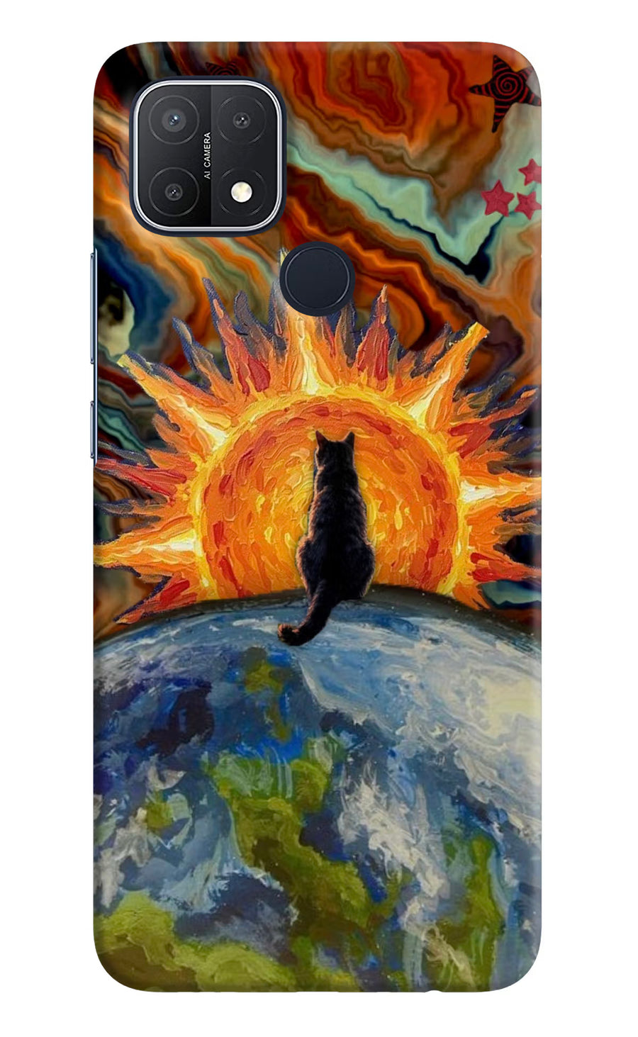 Sunrise Beyond Oppo A15/A15s Back Cover, Hard case