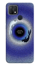 Dark Koi Oppo A15/A15s Hard Case Back Cover by Casekaro