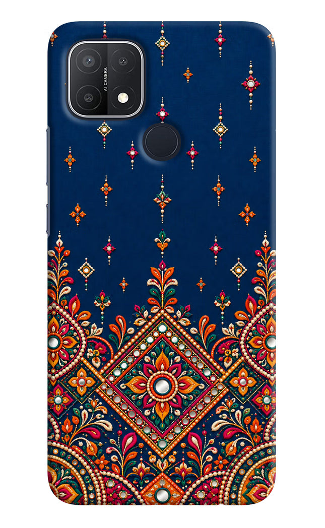 Neel Noor Oppo A15/A15s Hard Case Back Cover by Casekaro