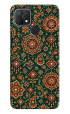 Green Pataka Oppo A15/A15s Back Cover