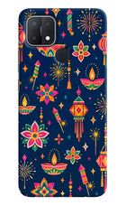 Festive Pop Oppo A15/A15s Hard Case Back Cover by Casekaro