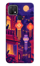 Lantern Lane Oppo A15/A15s Hard Case Back Cover by Casekaro