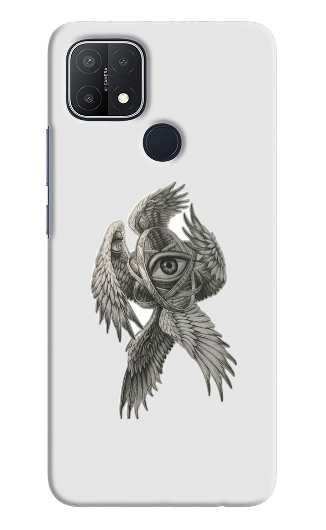 Accurate Angel Oppo A15/A15s Hard Case Back Cover by Casekaro
