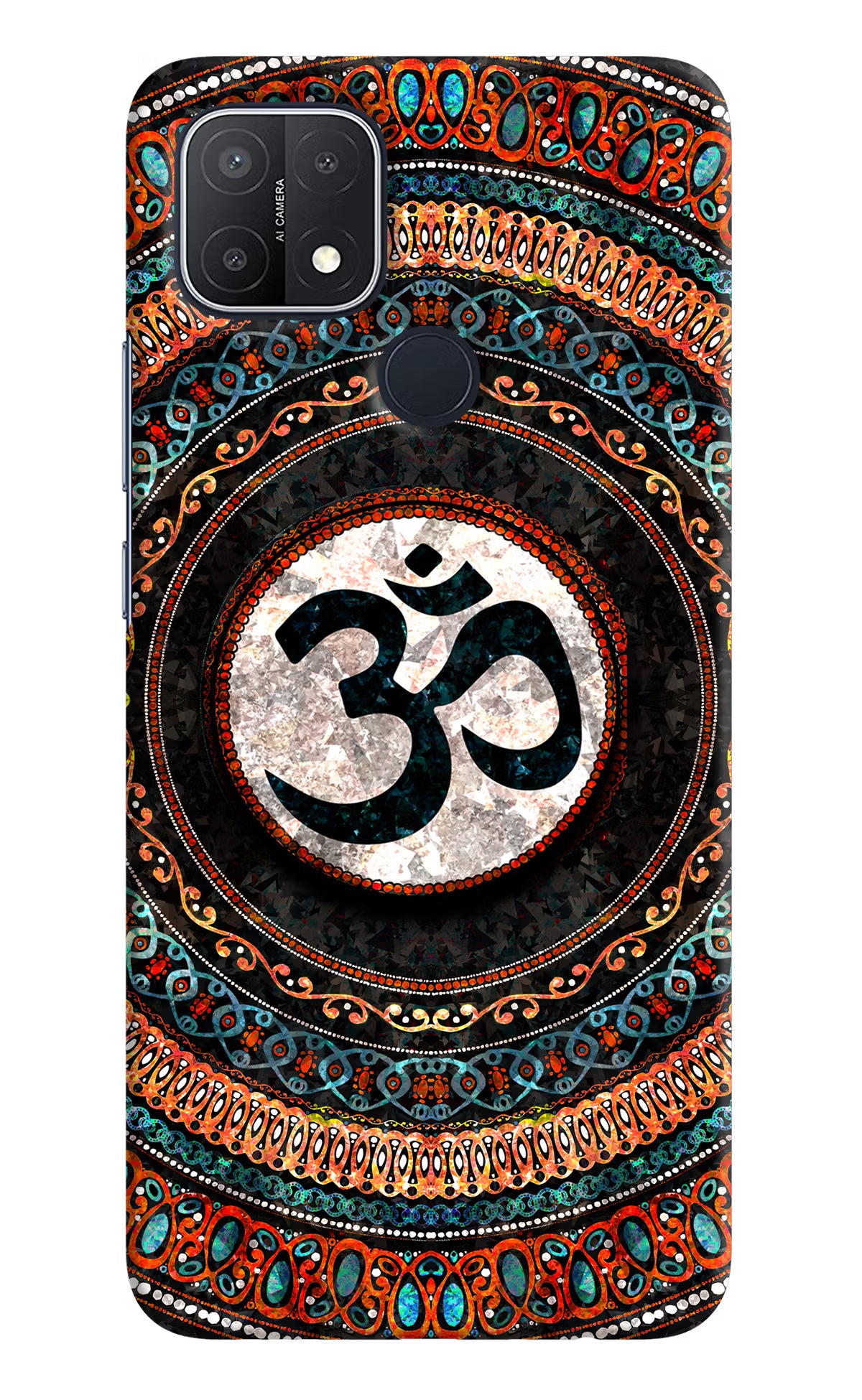 Om Culture Oppo A15/A15s Pop Case by Casekaro