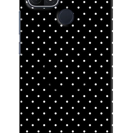 White Dots Oppo A15/A15s Pop Case by Casekaro