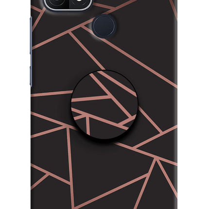 Geometric Pattern Oppo A15/A15s Pop Case by Casekaro