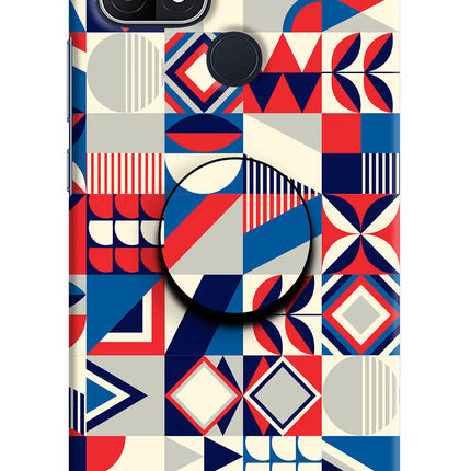 Colorful Pattern Oppo A15/A15s Pop Case by Casekaro