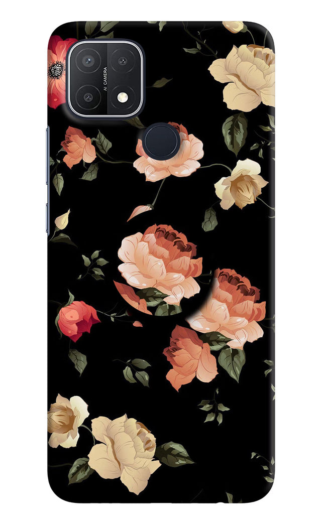 Flowers Oppo A15/A15s Pop Case by Casekaro