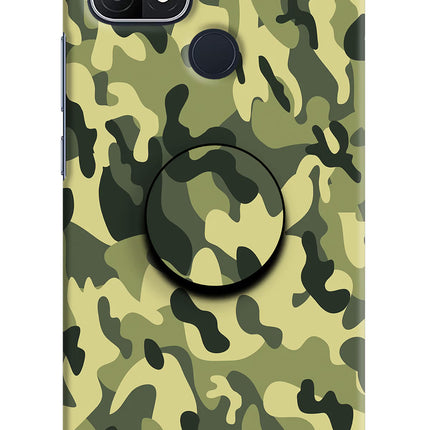 Camouflage Oppo A15/A15s Pop Case by Casekaro