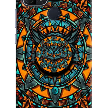 Angry Owl Oppo A15/A15s Pop Case by Casekaro