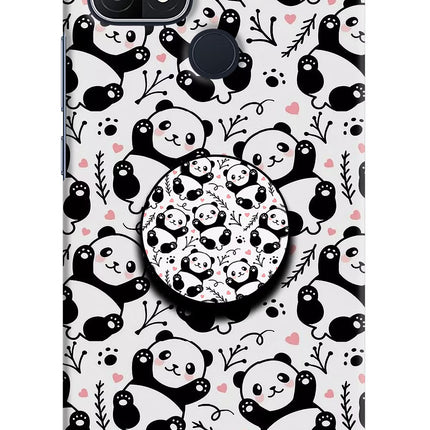 Cute Panda Oppo A15/A15s Pop Case by Casekaro