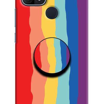 Rainbow Oppo A15/A15s Pop Case by Casekaro