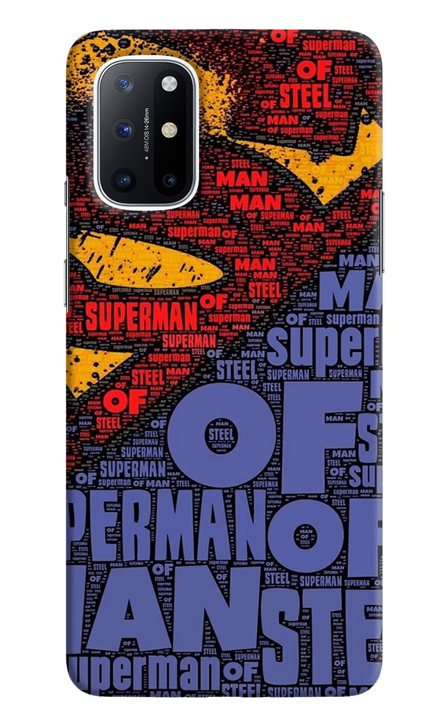 Superman Oneplus 8T Back Cover, Hard case
