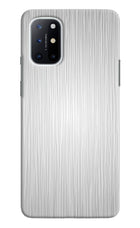 Wooden Grey Texture Oneplus 8T Hard Case Back Cover by Casekaro