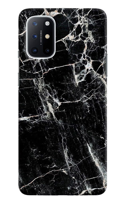 Black Marble Texture Oneplus 8T Hard Case Back Cover by Casekaro