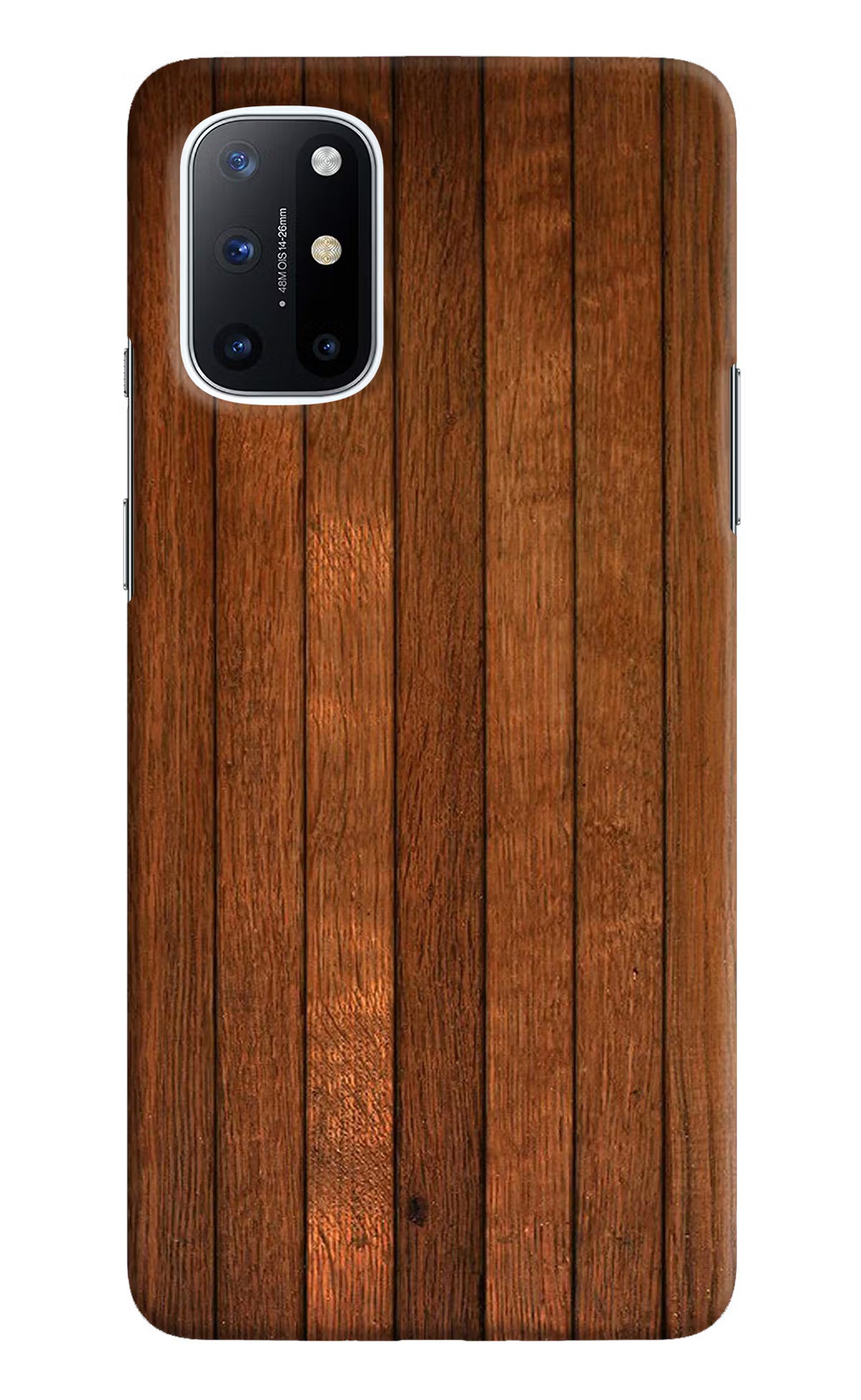 Wooden Artwork Bands Oneplus 8T Hard Case Back Cover by Casekaro