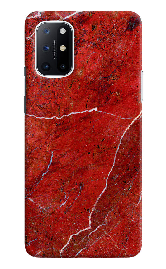 Red Marble Design Oneplus 8T Hard Case Back Cover by Casekaro