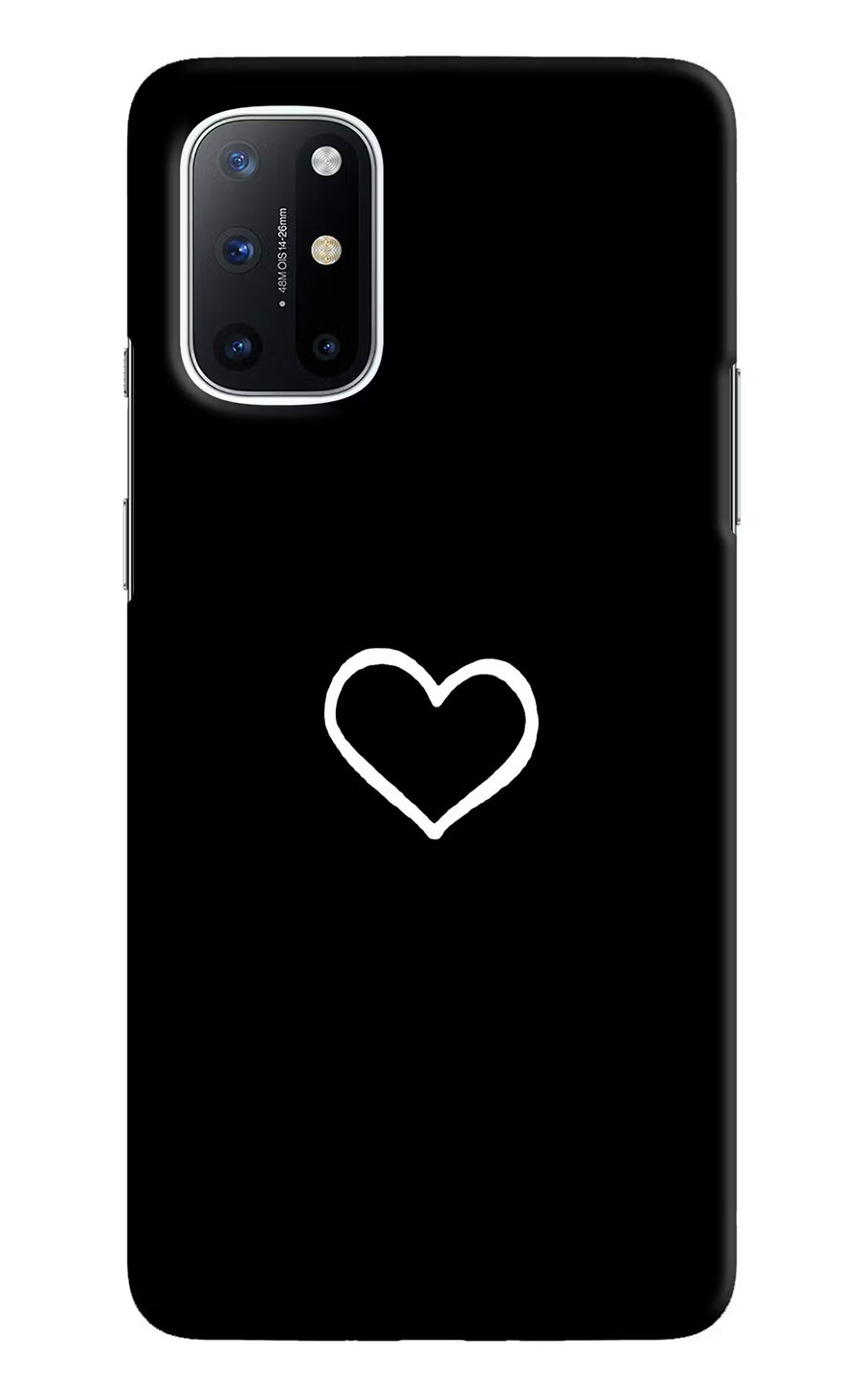 Heart Oneplus 8T Back Cover, Hard case