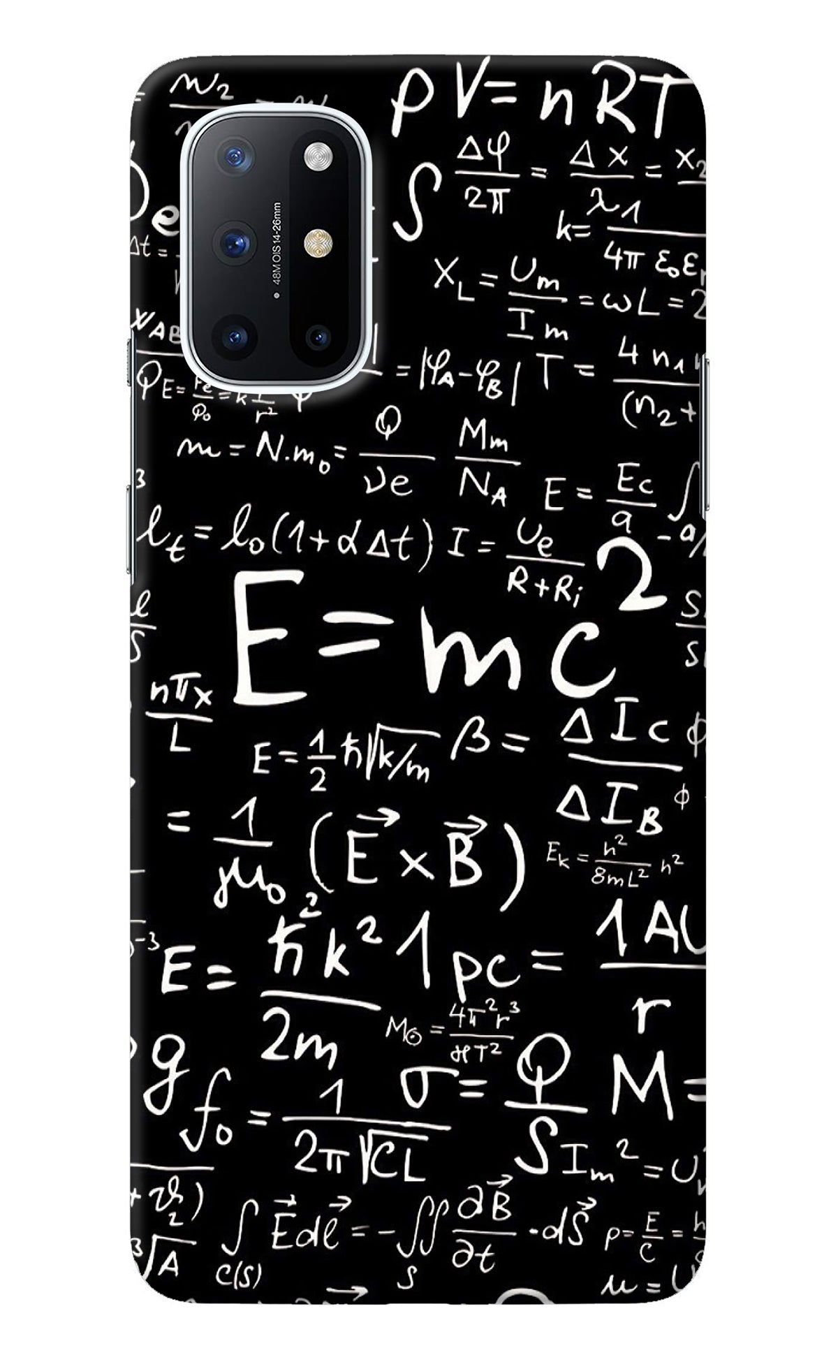 Physics Albert Einstein Formula Oneplus 8T Back Cover