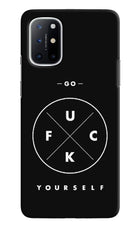 Go Fuck Yourself Oneplus 8T Hard Case Back Cover by Casekaro