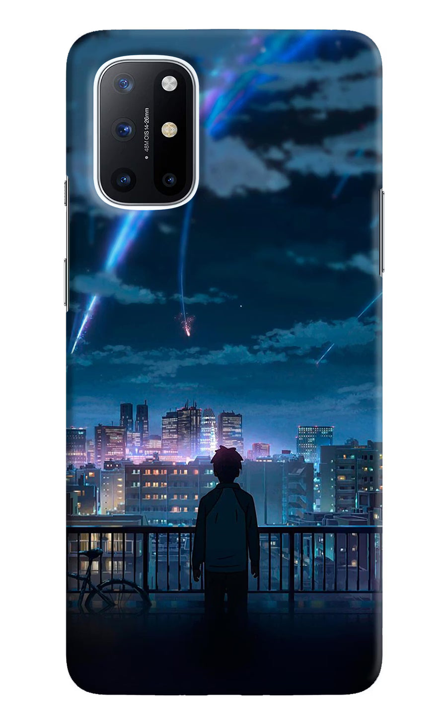 Anime Oneplus 8T Back Cover, Hard case