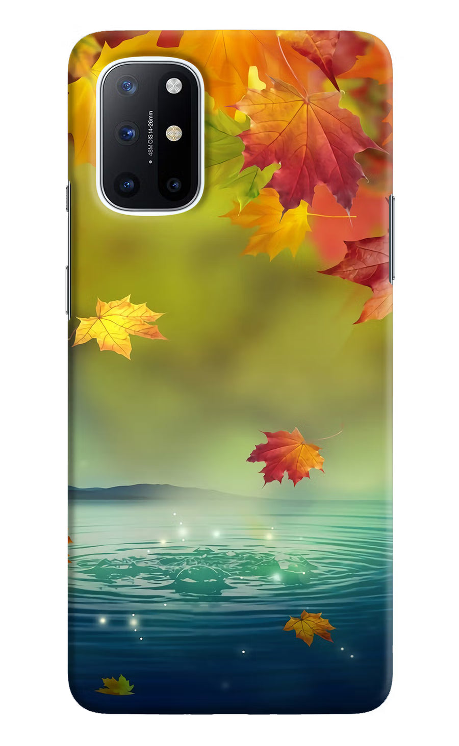 Flowers Oneplus 8T Back Cover, Hard case