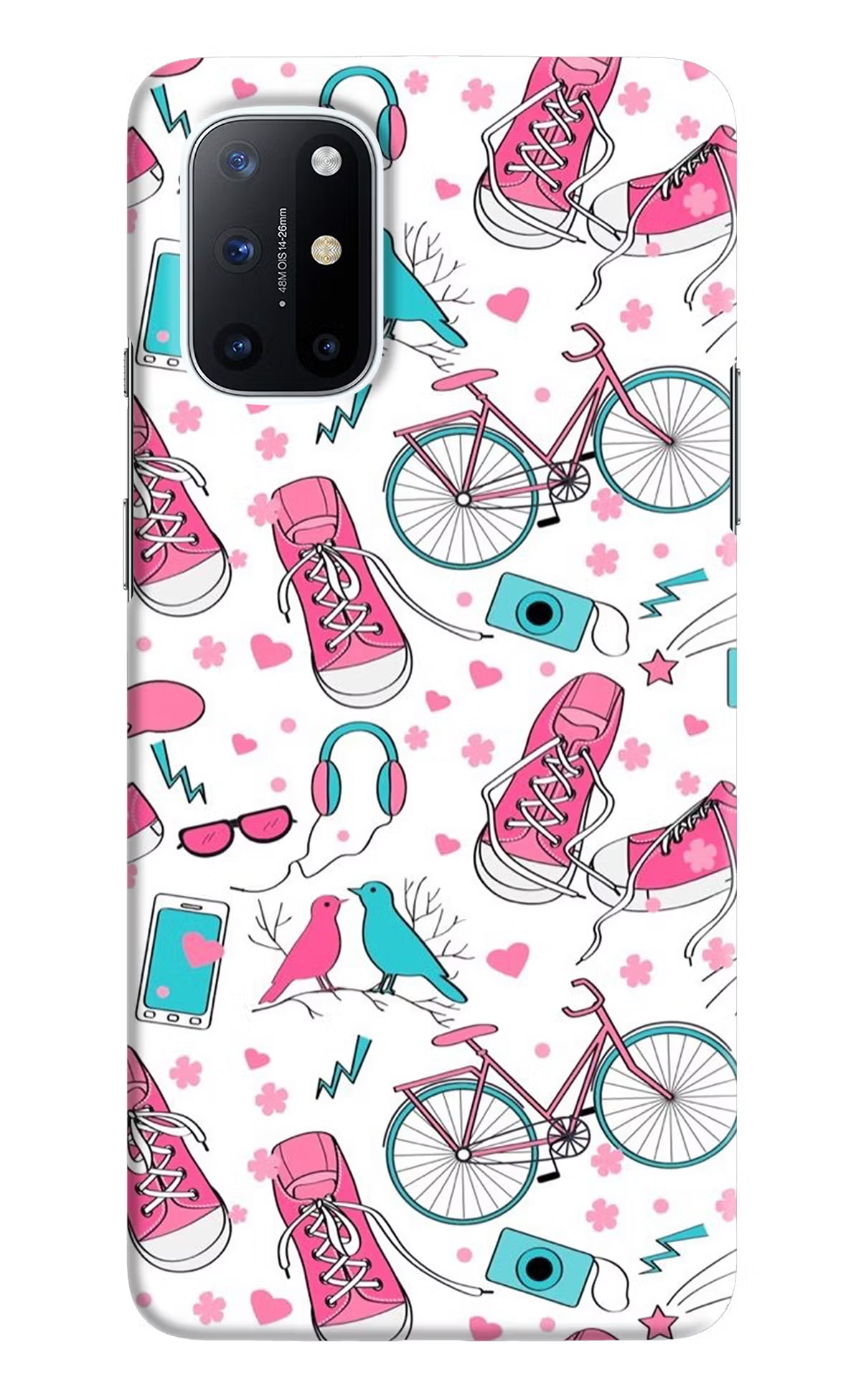 Artwork Oneplus 8T Hard Case Back Cover by Casekaro