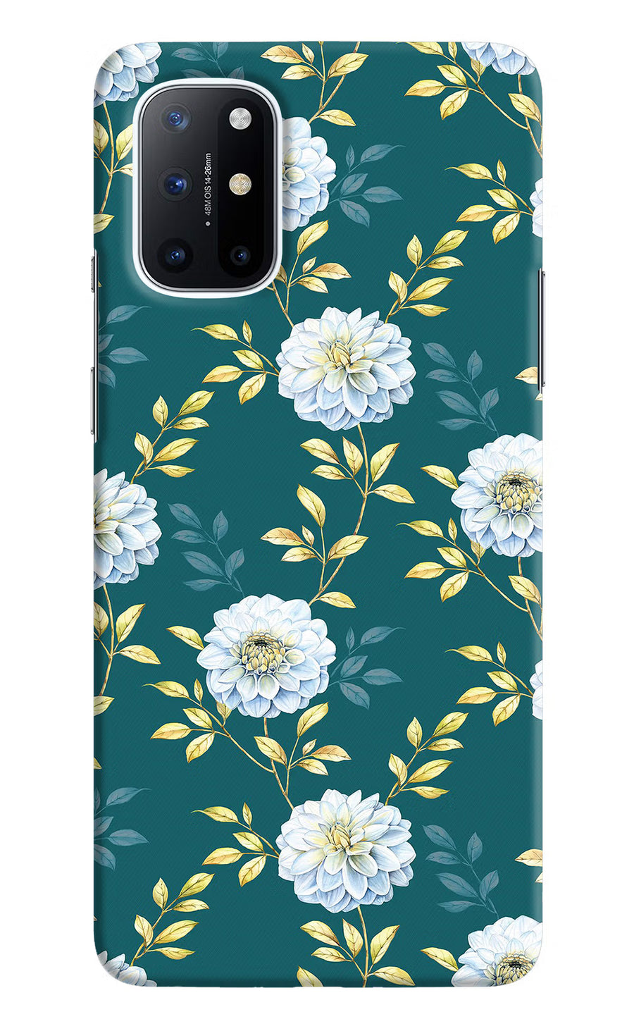 Flowers Oneplus 8T Back Cover, Hard case