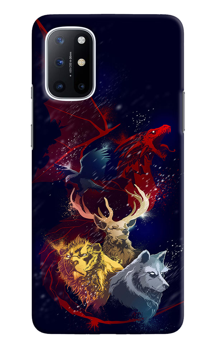 Game Of Thrones Oneplus 8T Back Cover, Hard case