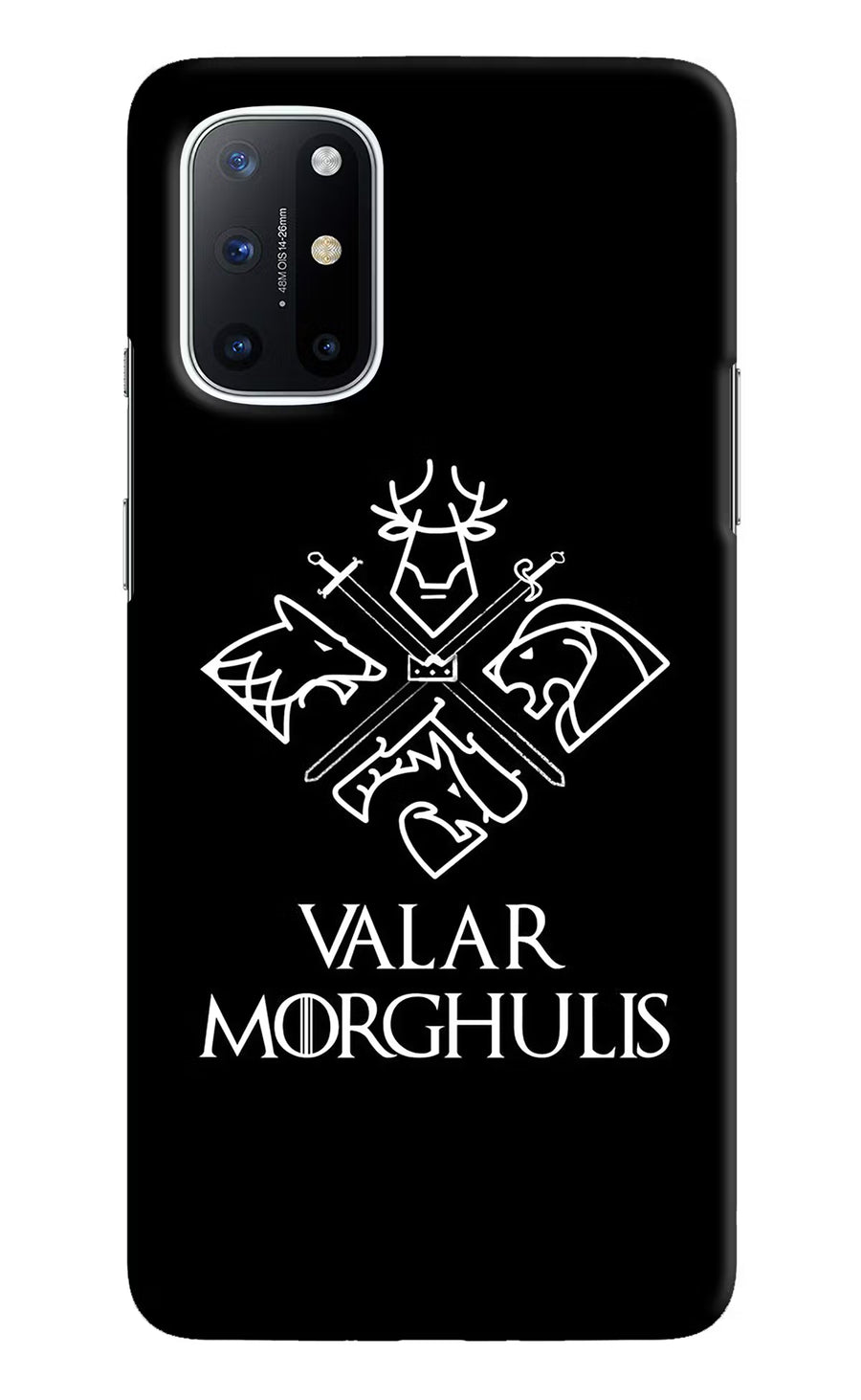 Valar Morghulis | Game Of Thrones Oneplus 8T Back Cover, Hard case