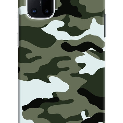 Camouflage Oneplus 8T Hard Case Back Cover by Casekaro