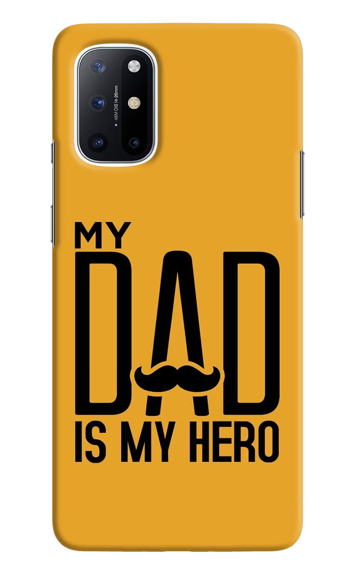 My Dad Is My Hero Oneplus 8T Hard Case Back Cover by Casekaro