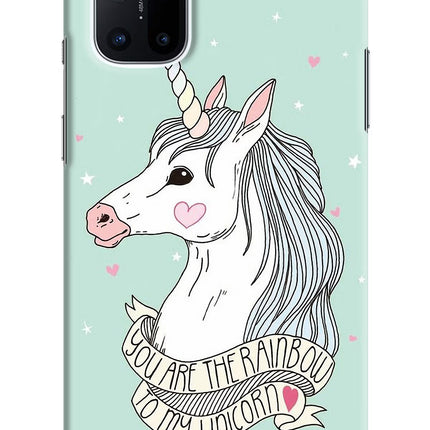 Unicorn Wallpaper Oneplus 8T Hard Case Back Cover by Casekaro