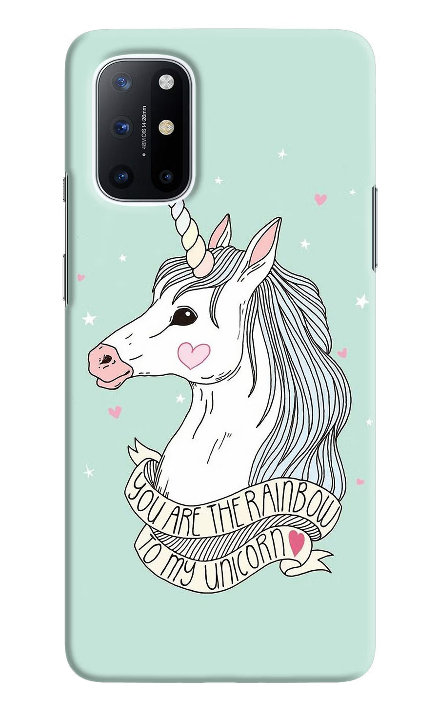 Unicorn Wallpaper Oneplus 8T Back Cover, Hard case