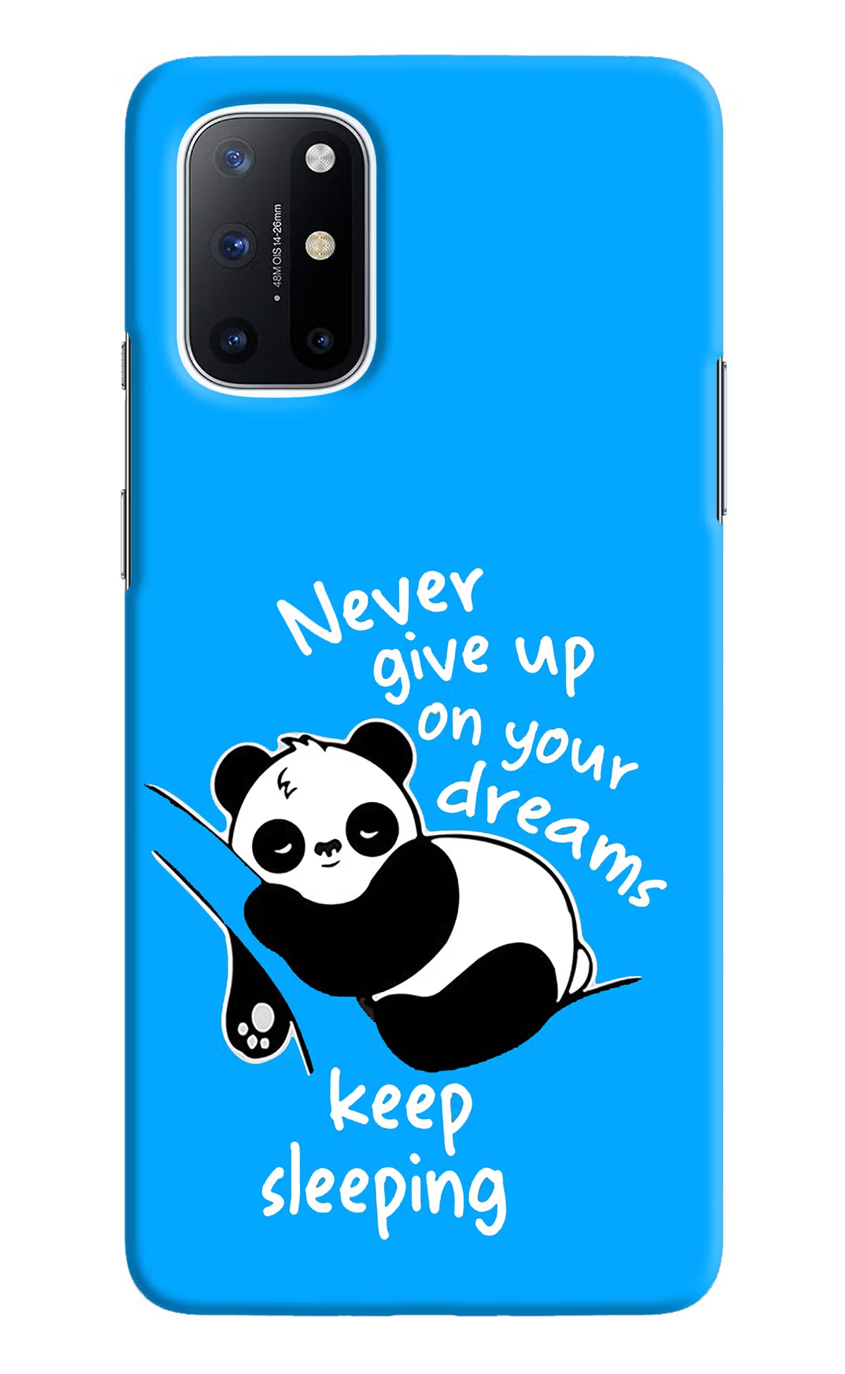 Keep Sleeping Oneplus 8T Hard Case Back Cover by Casekaro