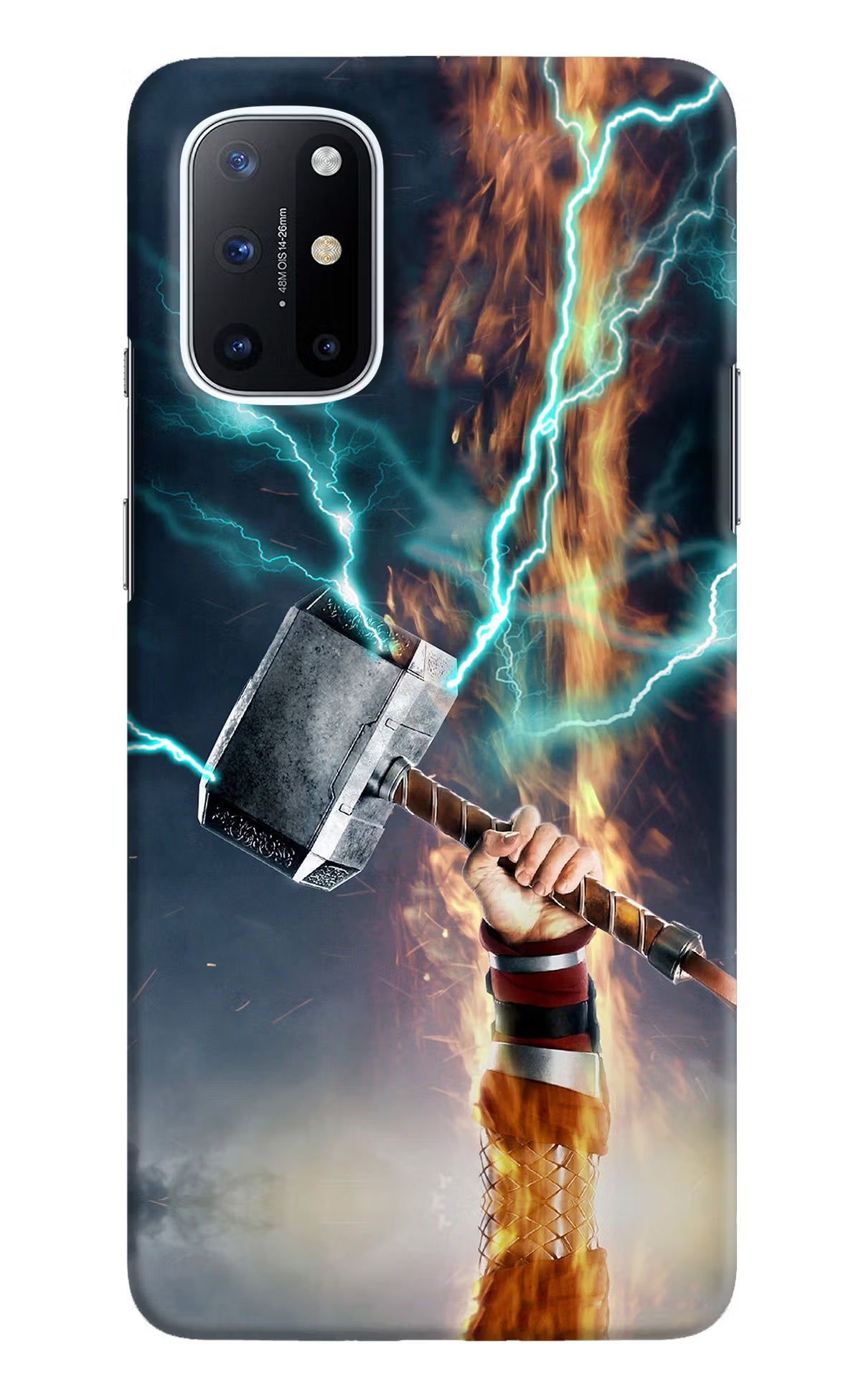 Thor Hammer Mjolnir Oneplus 8T Hard Case Back Cover by Casekaro