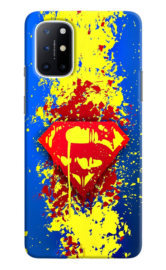 Superman logo Oneplus 8T Hard Case Back Cover by Casekaro