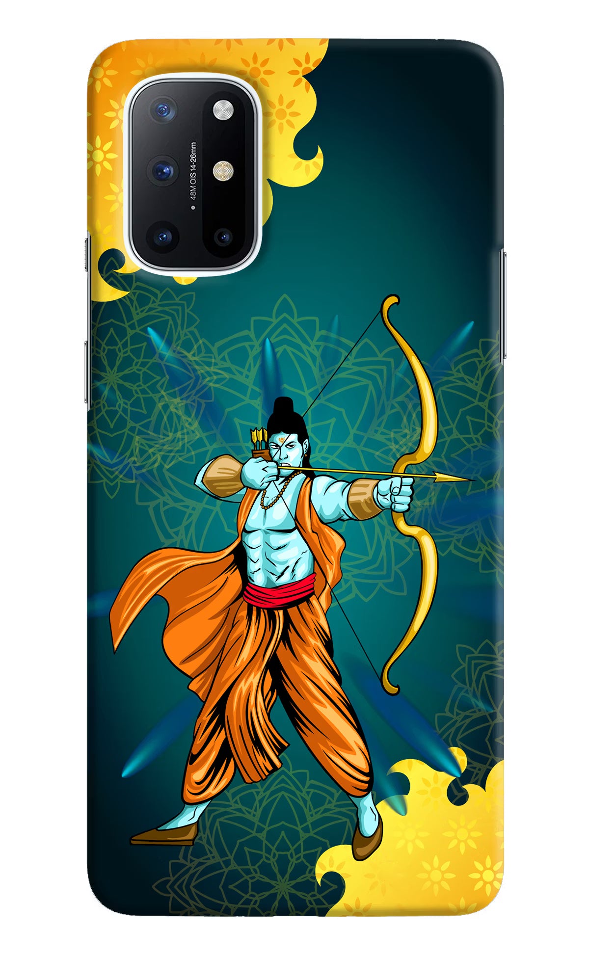 Lord Ram - 6 Oneplus 8T Hard Case Back Cover by Casekaro