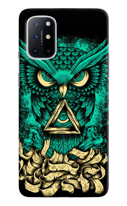 Green Owl Oneplus 8T Hard Case Back Cover by Casekaro