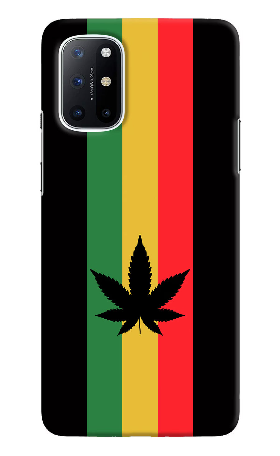 Weed Flag Oneplus 8T Back Cover, Hard case