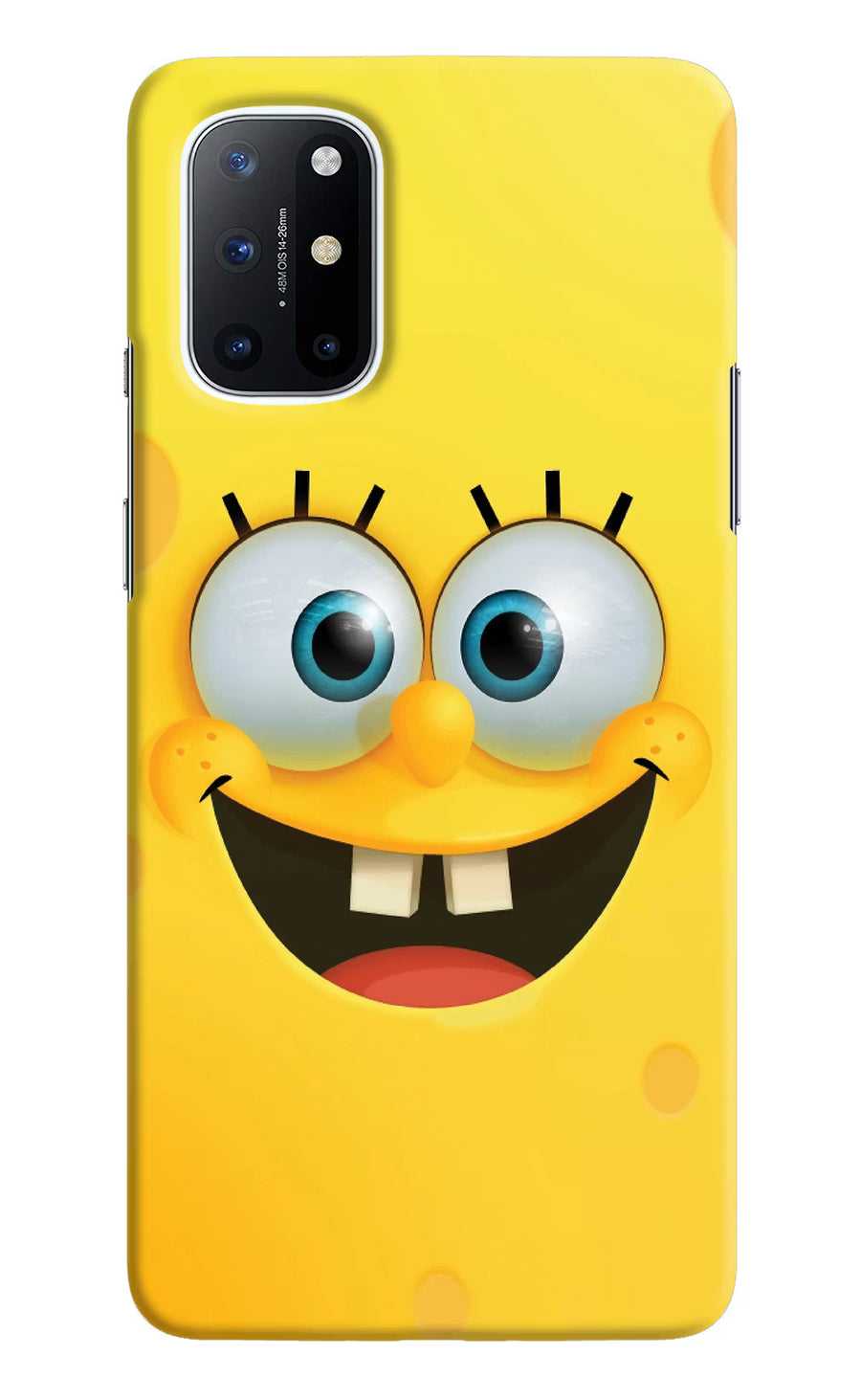 Sponge 1 Oneplus 8T Back Cover, Hard case