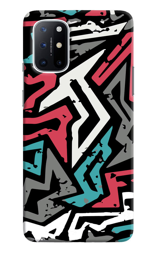 Geometric Graffiti Oneplus 8T Hard Case Back Cover by Casekaro