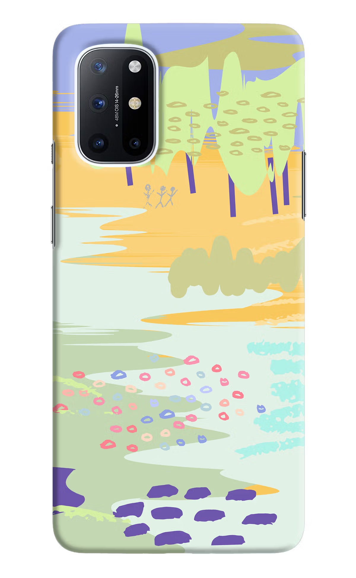 Scenery Oneplus 8T Hard Case Back Cover by Casekaro