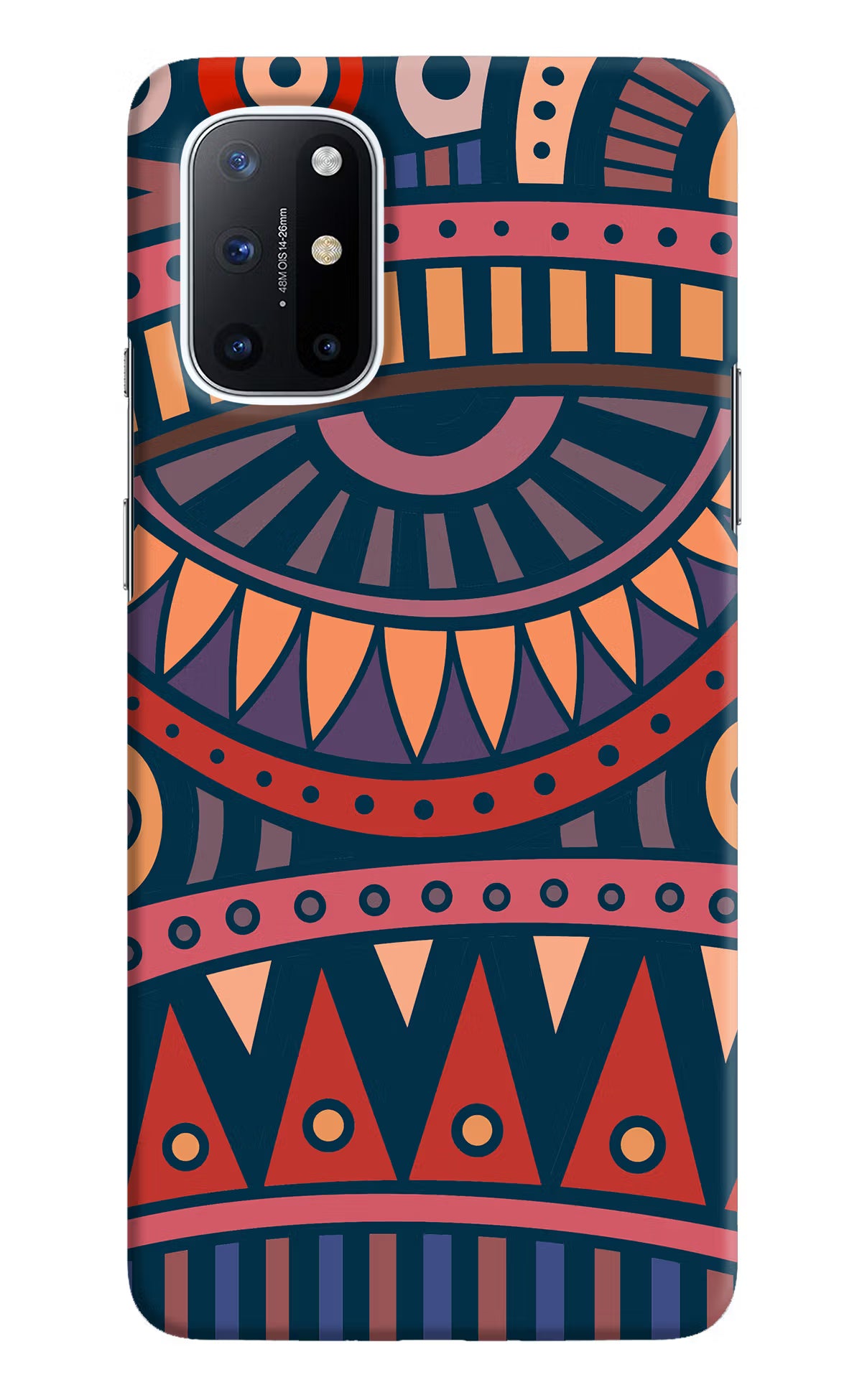 African Culture Design Oneplus 8T Hard Case Back Cover by Casekaro