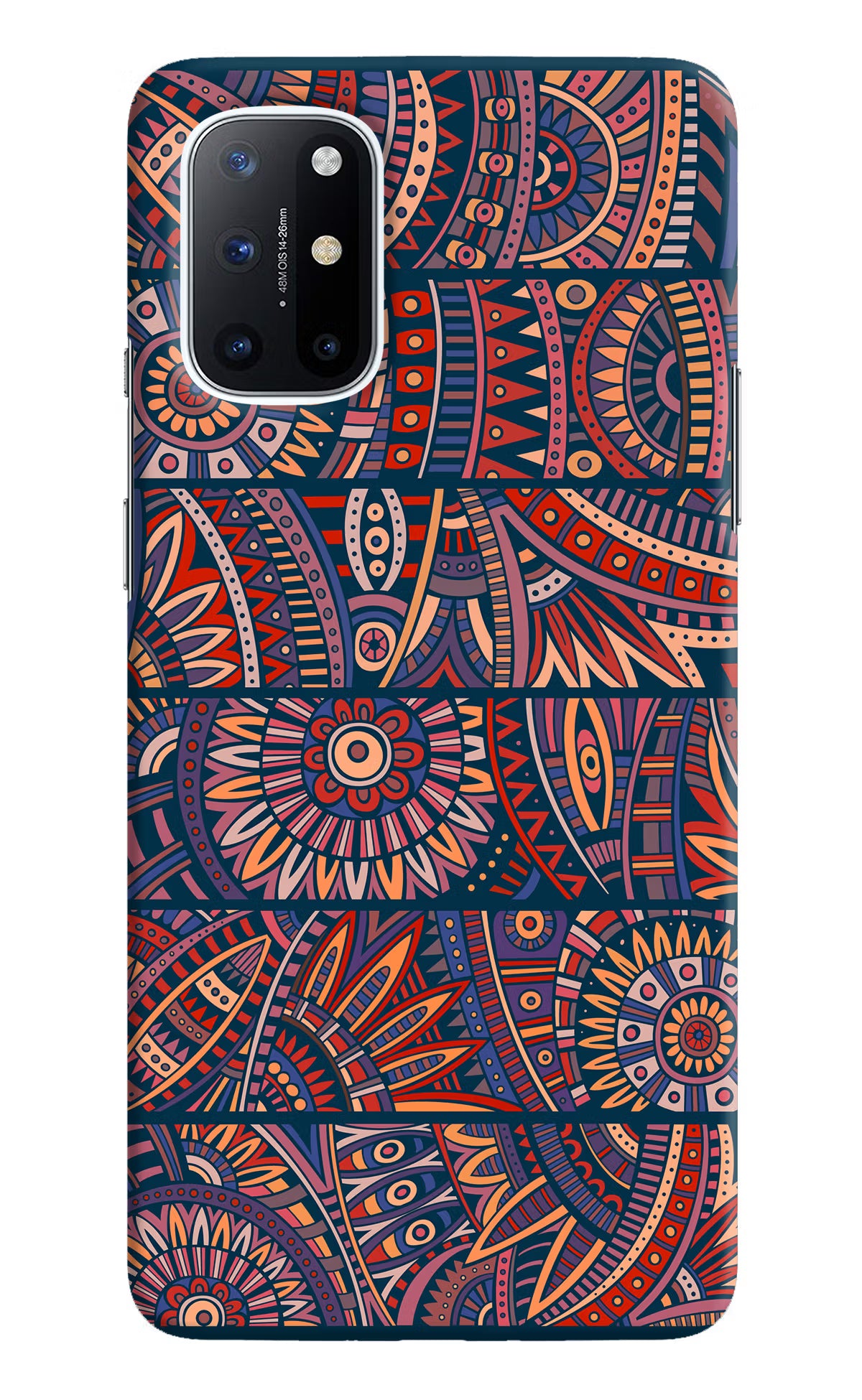 African Culture Design Oneplus 8T Hard Case Back Cover by Casekaro