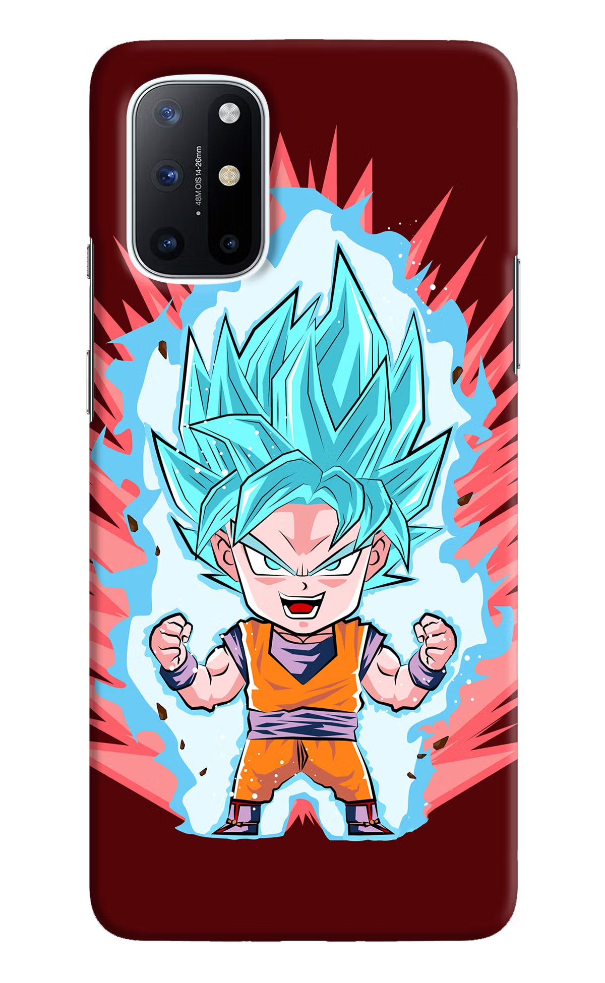 Goku Little Oneplus 8T Hard Case Back Cover by Casekaro