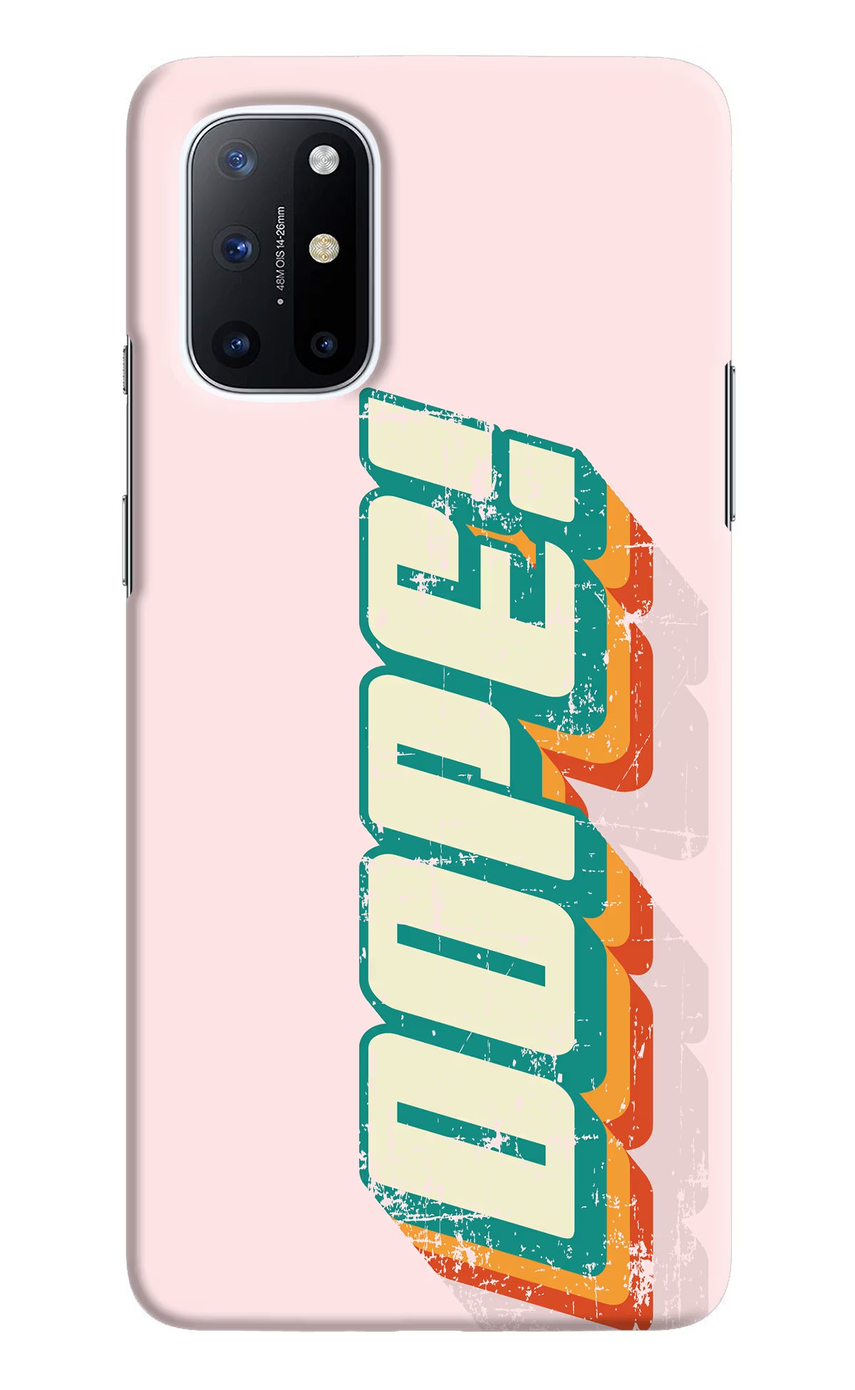 Dope Oneplus 8T Hard Case Back Cover by Casekaro